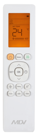 Mdv Aurora Design MDSA-07HRN8/MDOA-07HN8 Gold